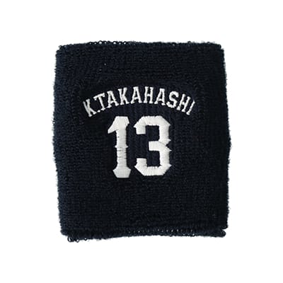 炭谷銀仁朗選手着用リストバンド 炭谷銀仁朗選手着用リストバンド 埼玉西武ライオンズ リストバンド