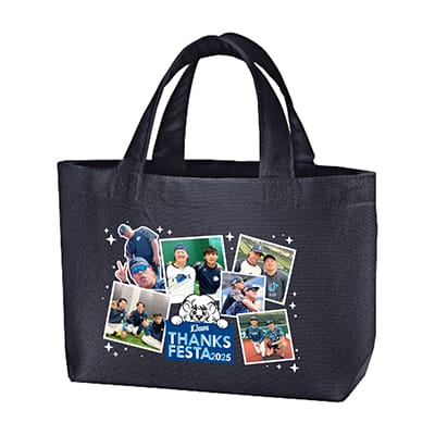 埼玉西武ライオンズ　bluelegends Manami トートバッグ+缶バッジ 埼玉西武ライオンズ bluelegends 缶バッジ manami - メルカリ